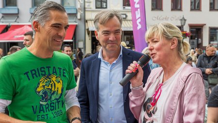 Mirja Boes im Gespräch mit Christoph Hopp und Daniel Gartz